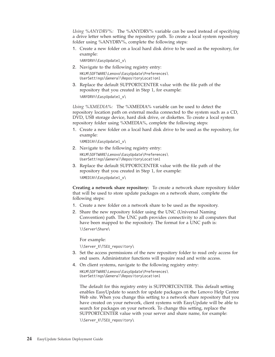Lenovo ThinkServer RS110 User Manual | Page 30 / 84