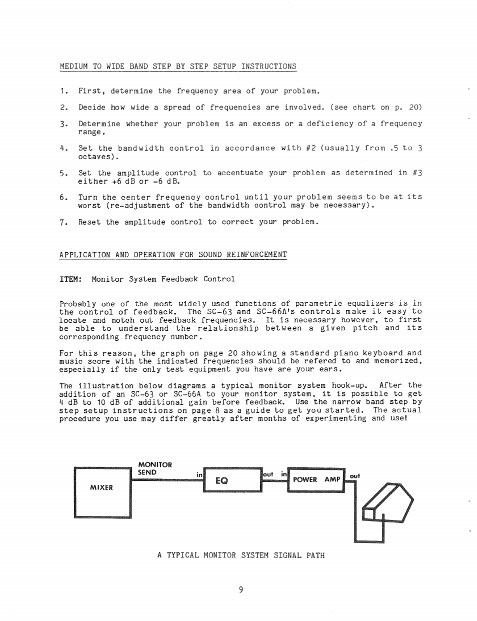 Ashly Parametric Equalizers SC-63 User Manual | Page 11 / 22