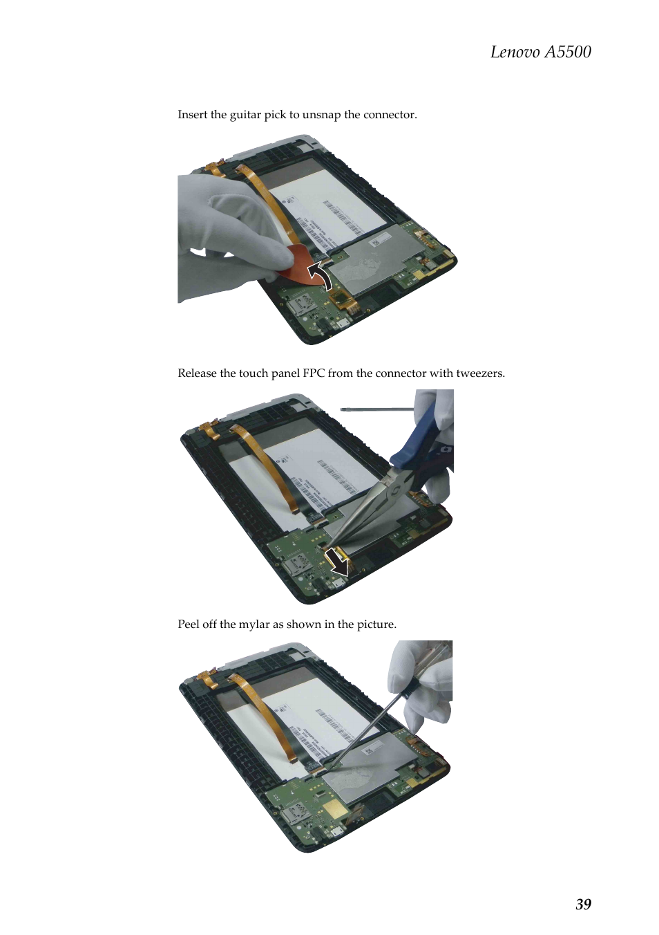 Lenovo a5500 | Lenovo A8-50 Tablet User Manual | Page 43 / 54