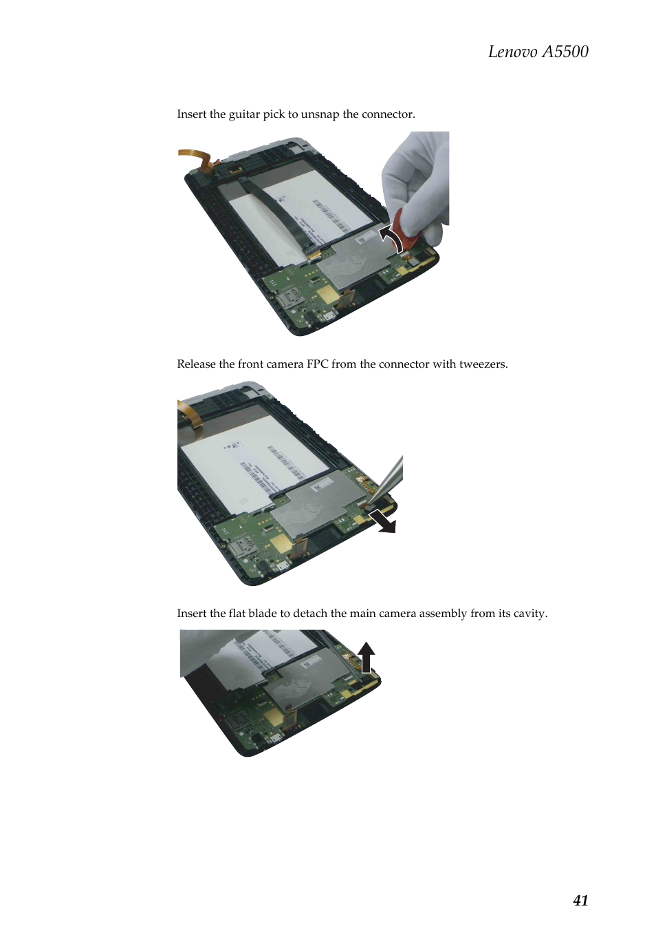 Lenovo a5500 | Lenovo A8-50 Tablet User Manual | Page 45 / 54