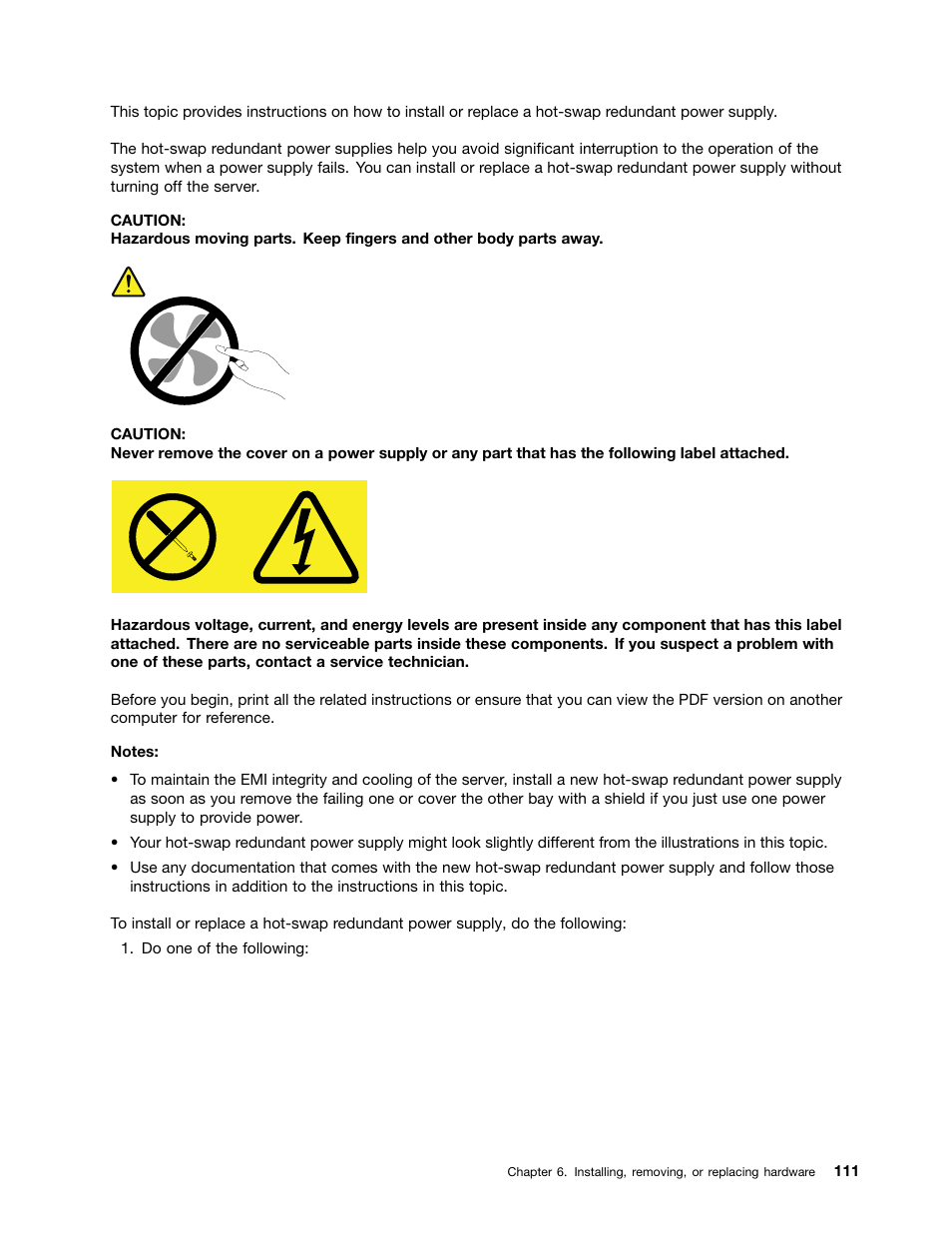 Lenovo ThinkServer RD630 User Manual | Page 123 / 196