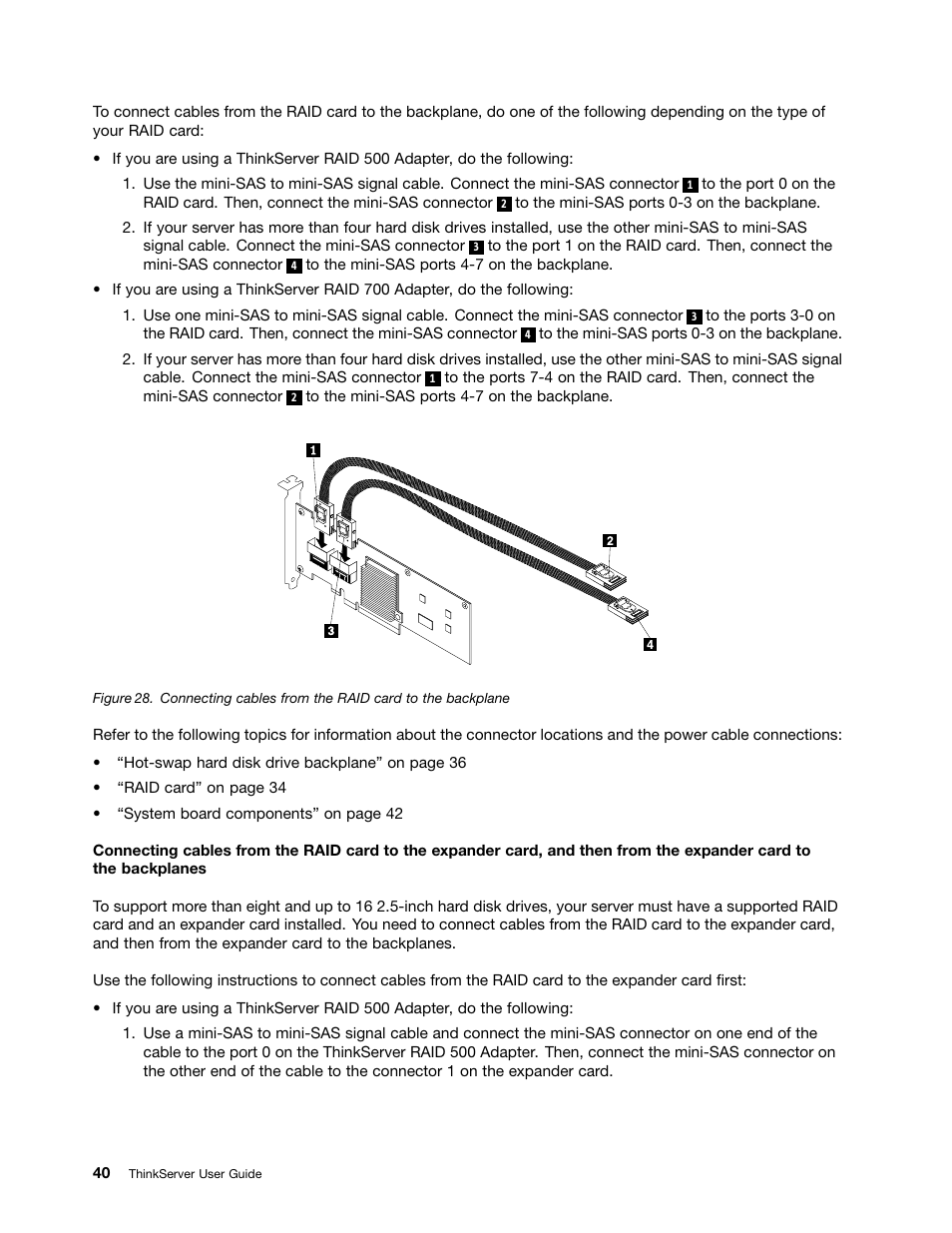 Lenovo ThinkServer RD630 User Manual | Page 52 / 196