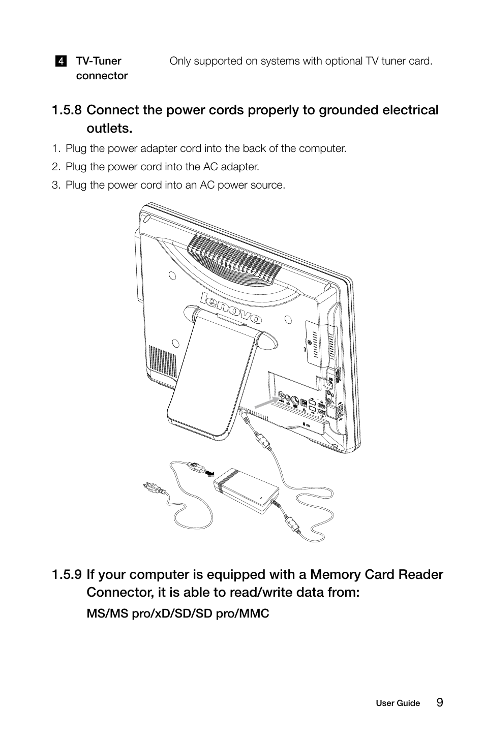 Lenovo C315 All-In-One User Manual | Page 14 / 57