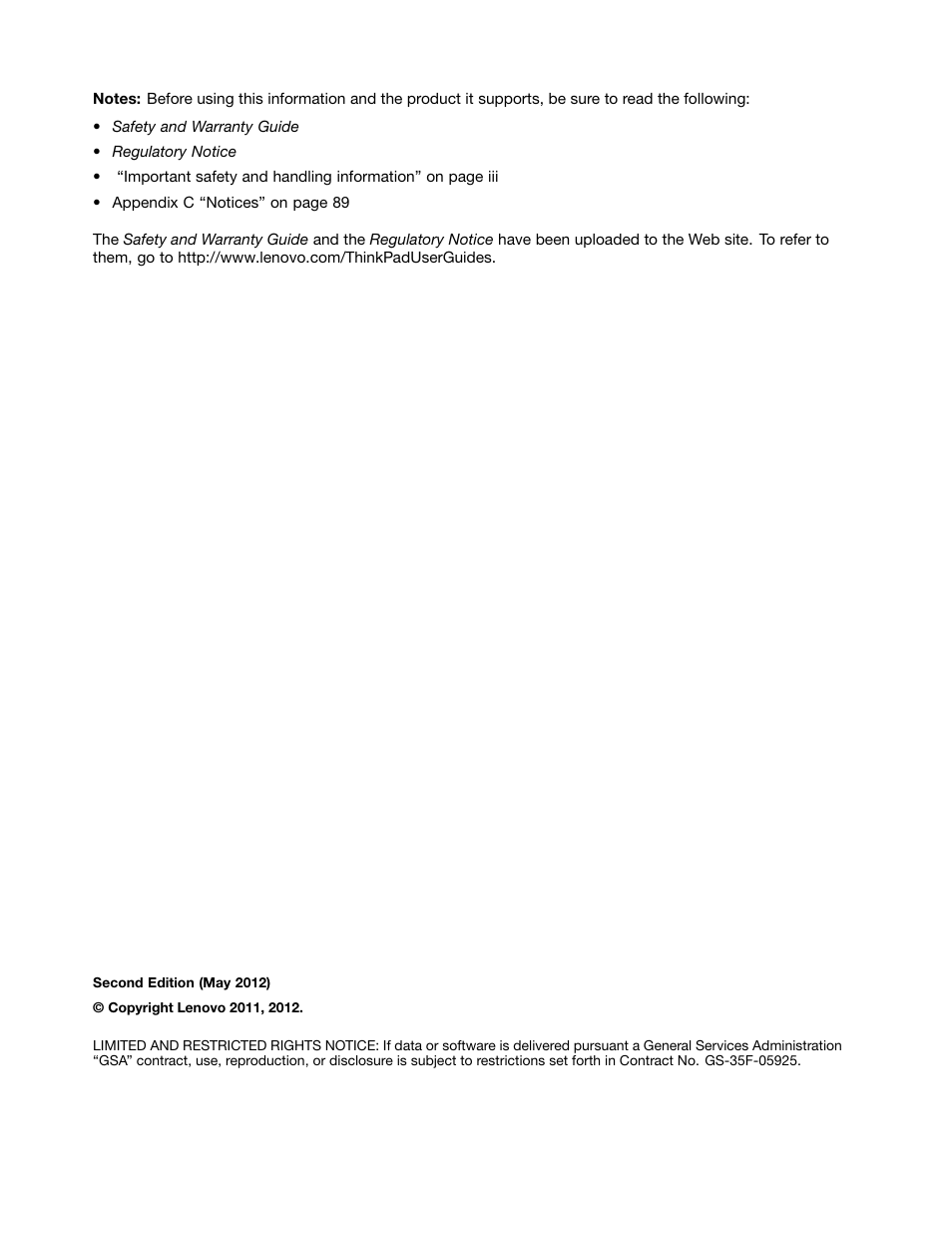 Lenovo ThinkPad Tablet User Manual | Page 2 / 100