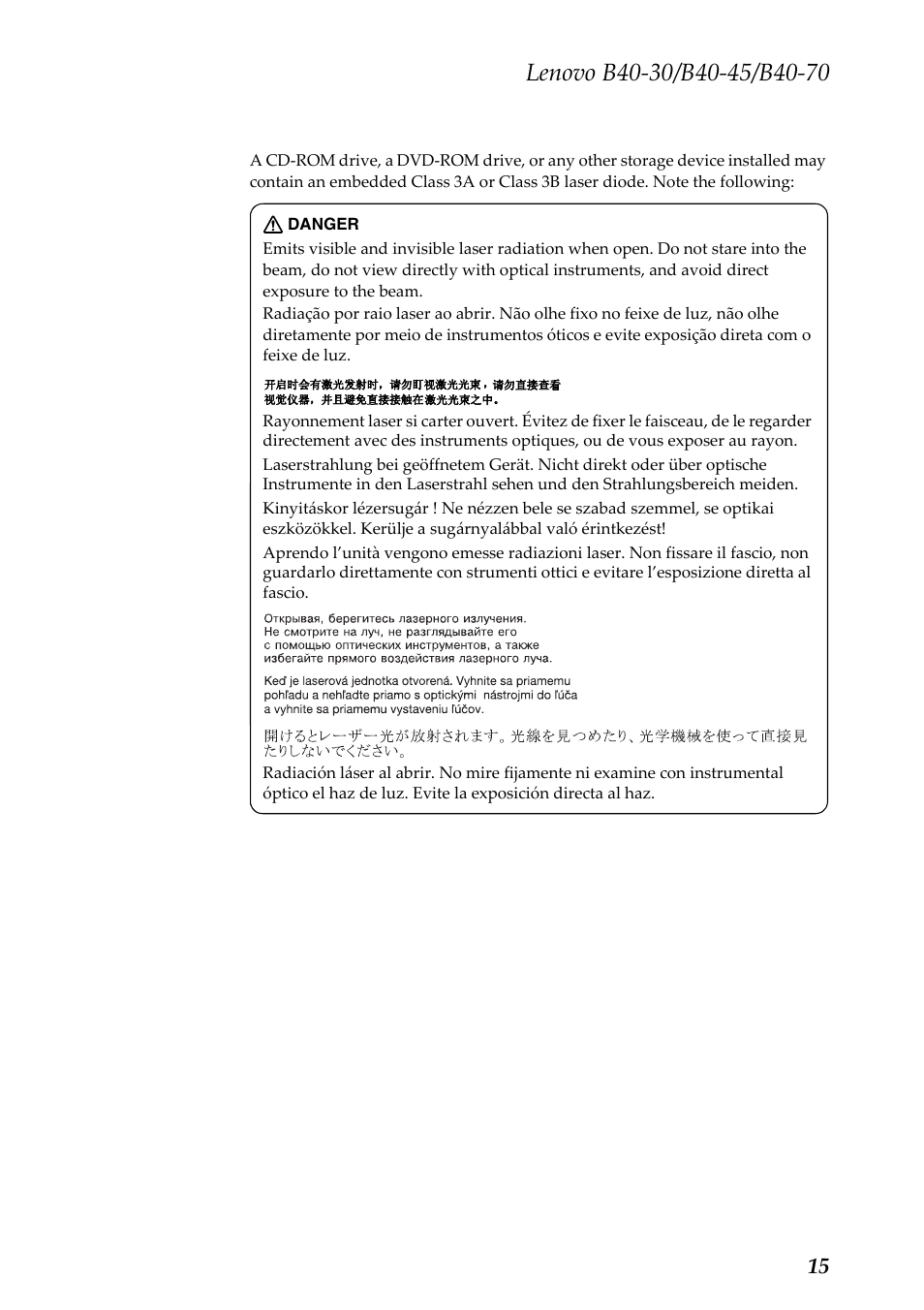 Lenovo B40-30 Notebook User Manual | Page 19 / 85