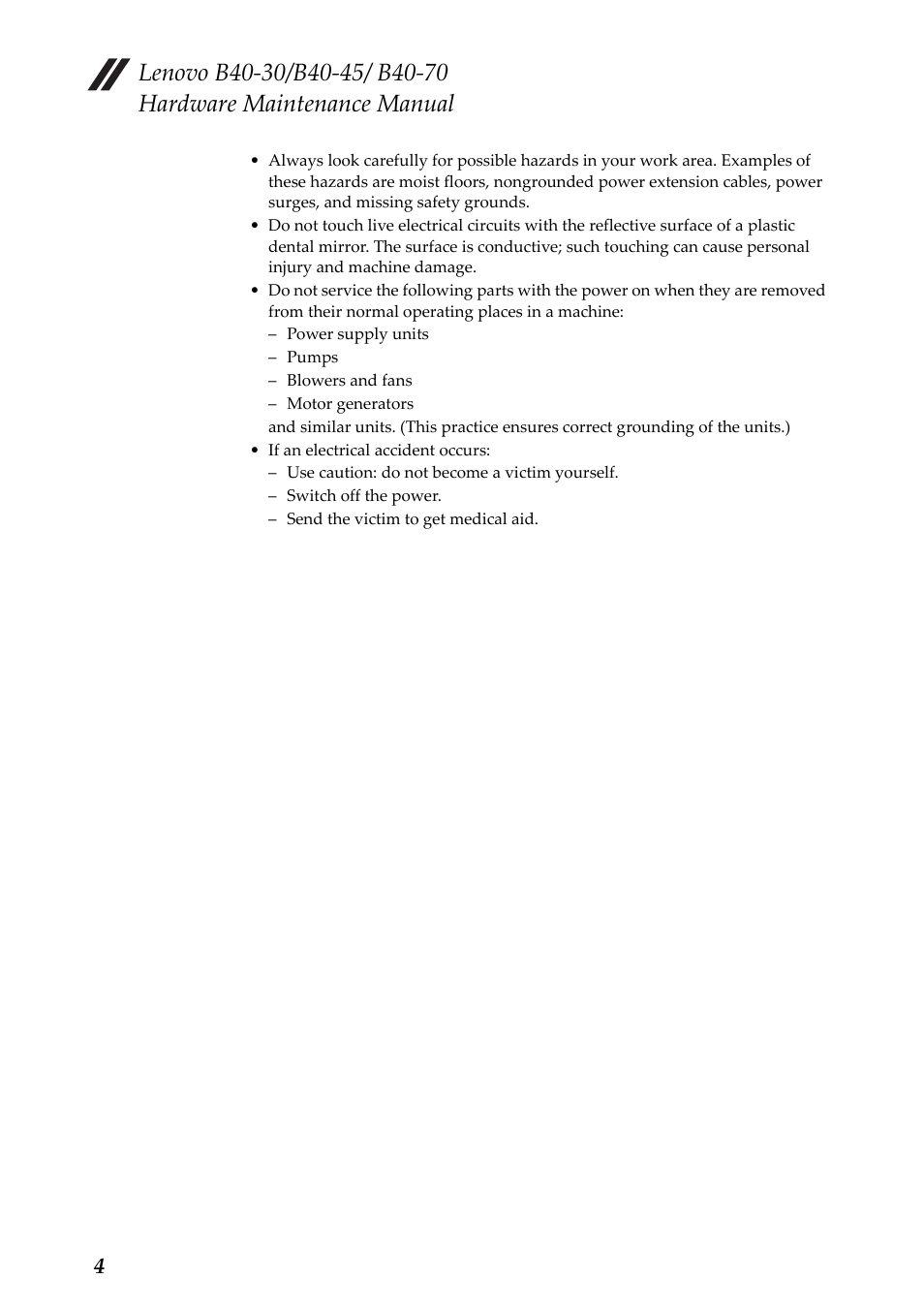 Lenovo B40-30 Notebook User Manual | Page 8 / 85