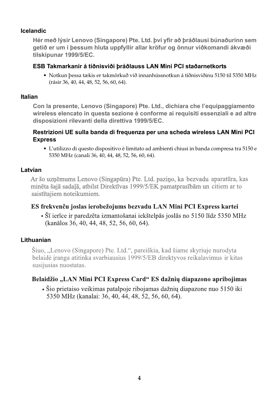 Lenovo IdeaPad S410p Touch Notebook User Manual | Page 4 / 12