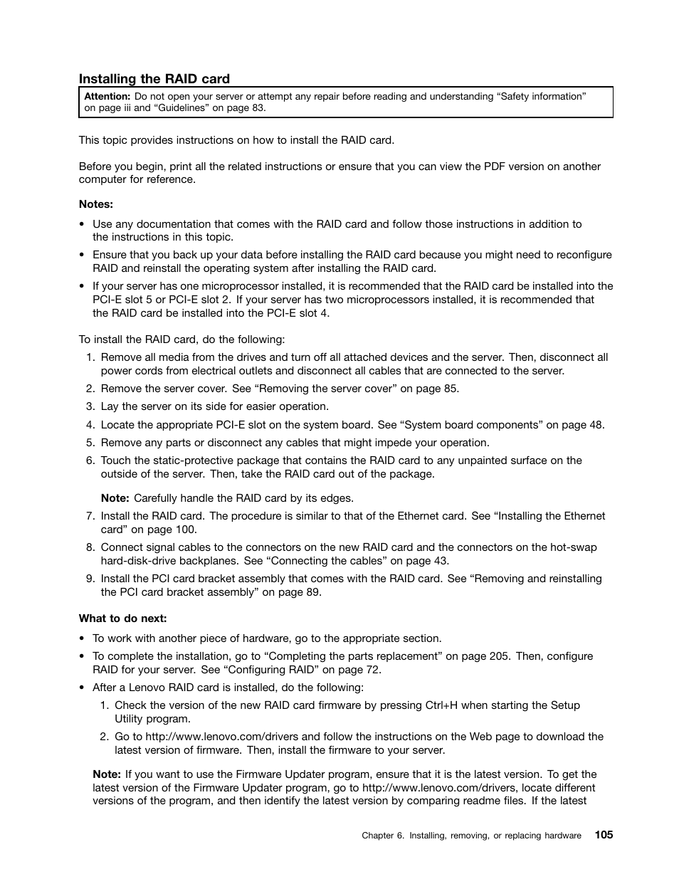 Lenovo ThinkServer TD340 User Manual | Page 117 / 246