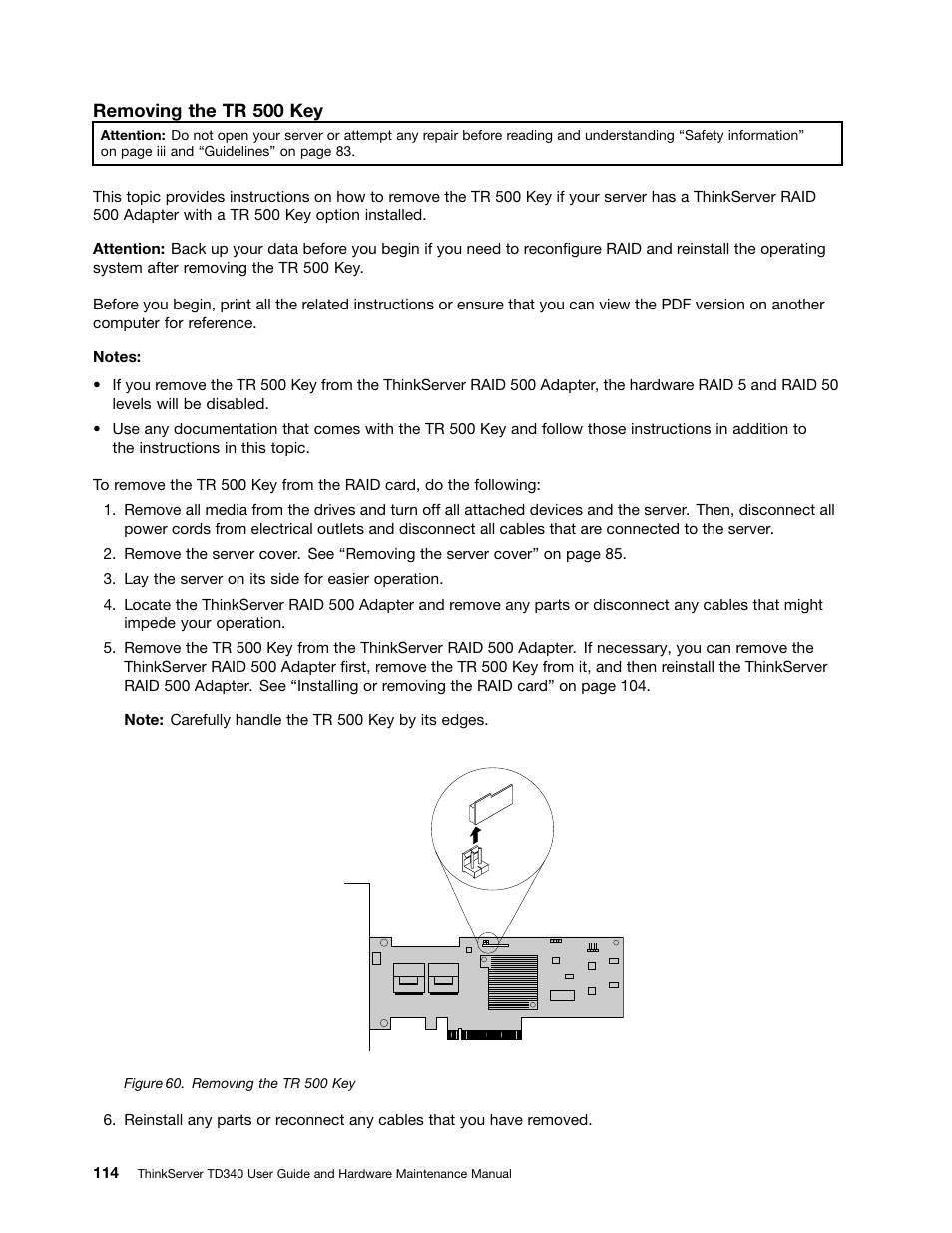 Lenovo ThinkServer TD340 User Manual | Page 126 / 246