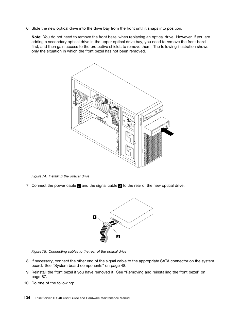 Lenovo ThinkServer TD340 User Manual | Page 146 / 246