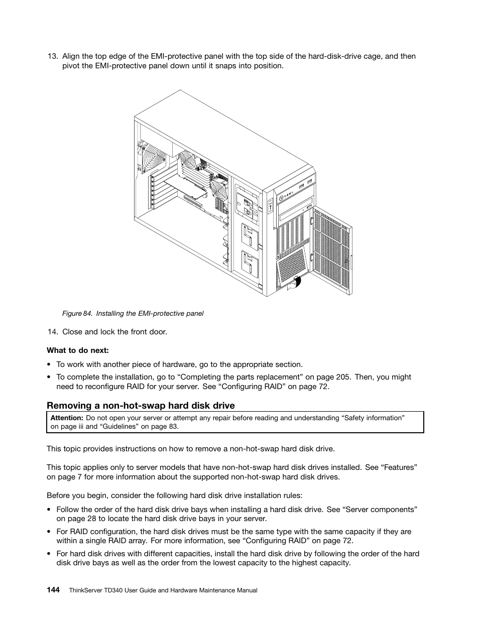 Lenovo ThinkServer TD340 User Manual | Page 156 / 246