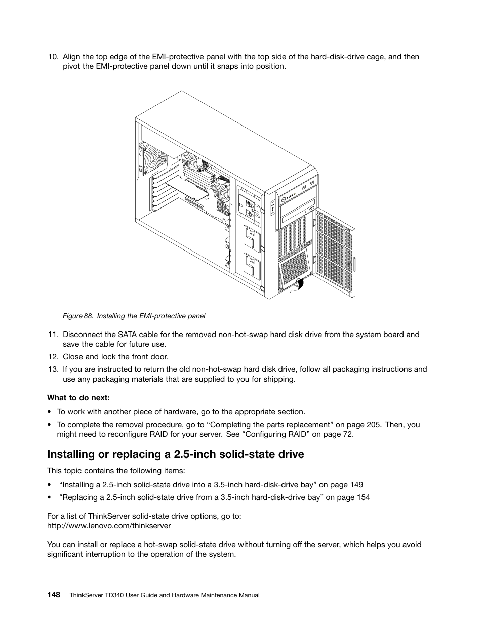 Lenovo ThinkServer TD340 User Manual | Page 160 / 246