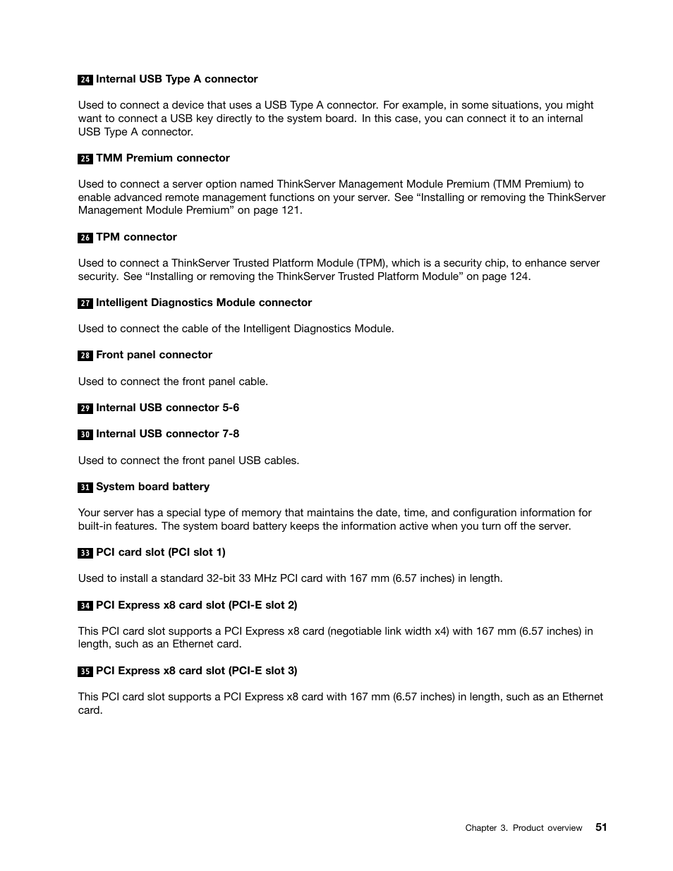 Lenovo ThinkServer TD340 User Manual | Page 63 / 246