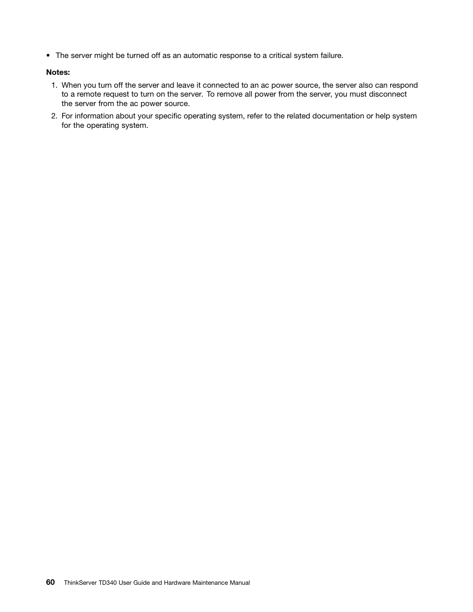 Lenovo ThinkServer TD340 User Manual | Page 72 / 246