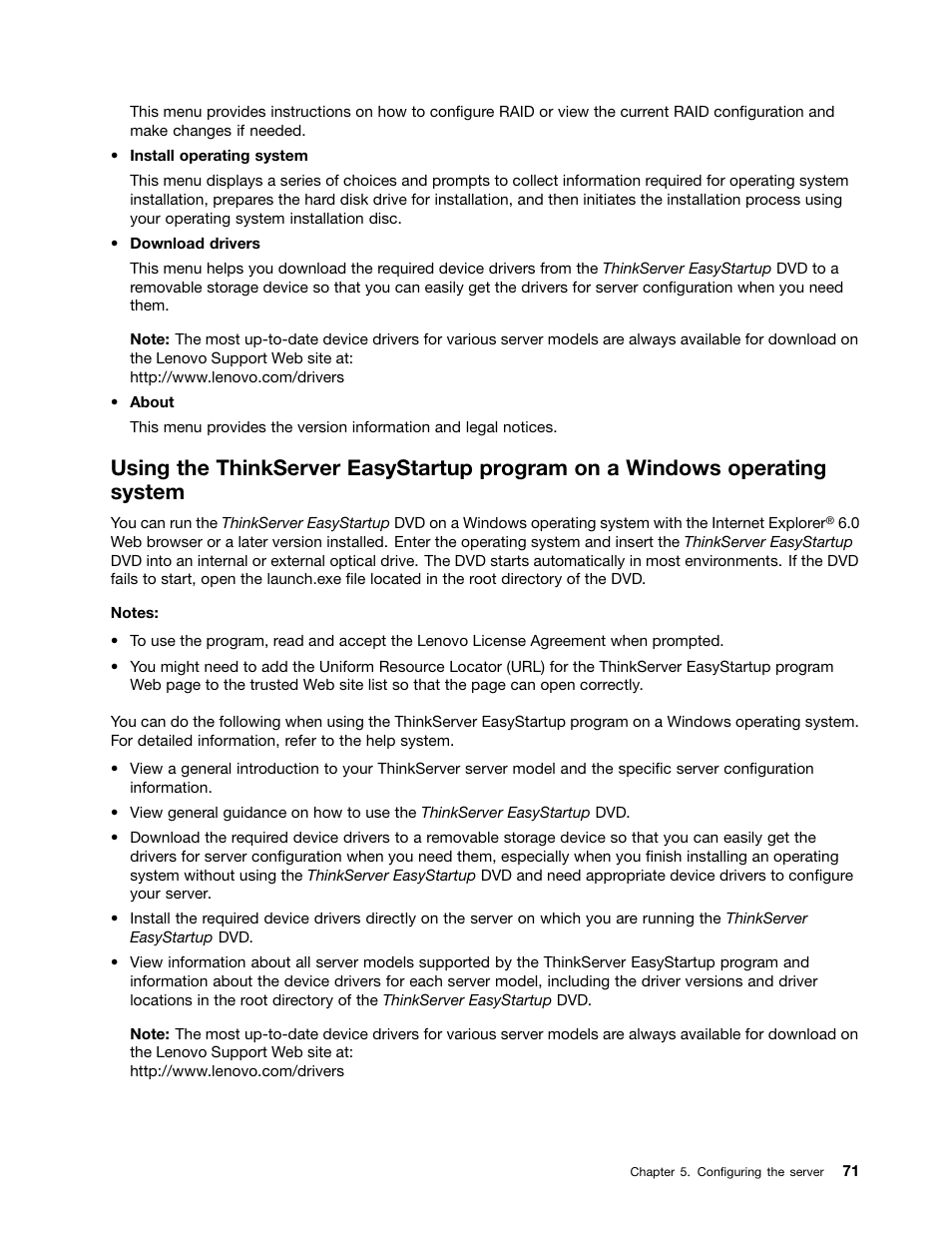 Lenovo ThinkServer TD340 User Manual | Page 83 / 246