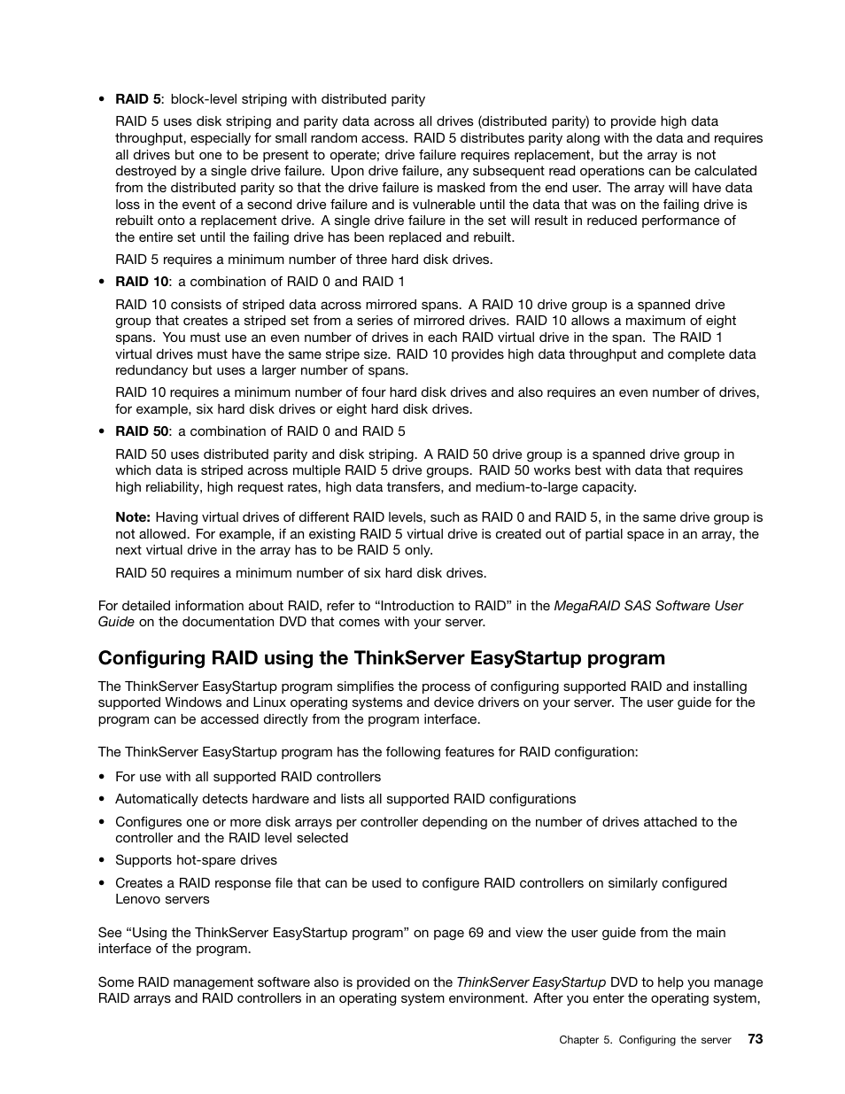 Lenovo ThinkServer TD340 User Manual | Page 85 / 246