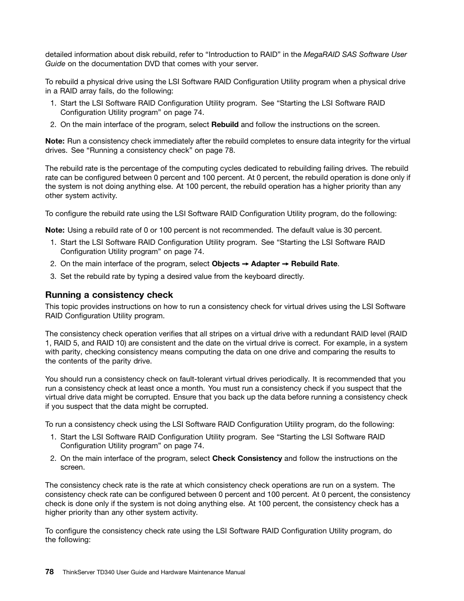 Lenovo ThinkServer TD340 User Manual | Page 90 / 246