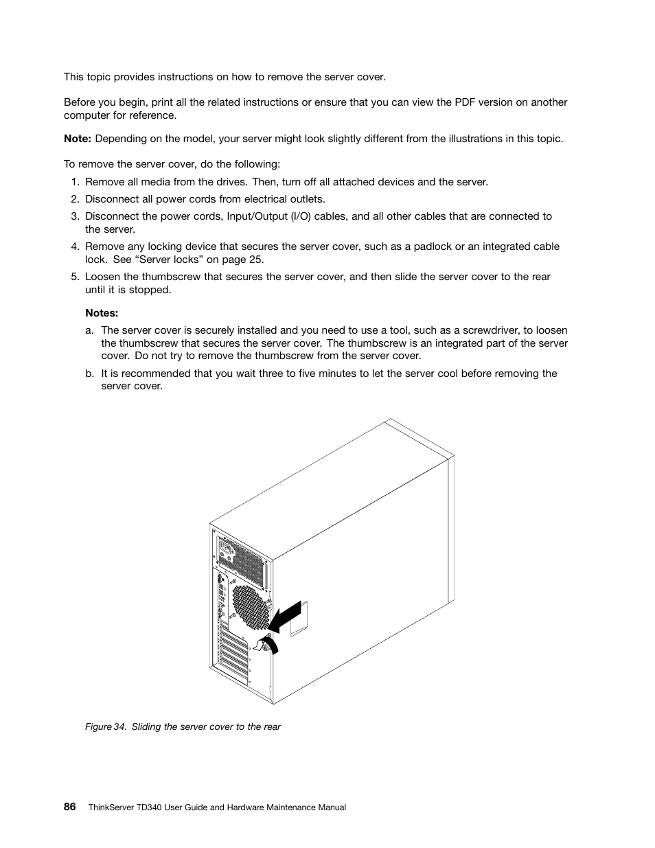 Lenovo ThinkServer TD340 User Manual | Page 98 / 246