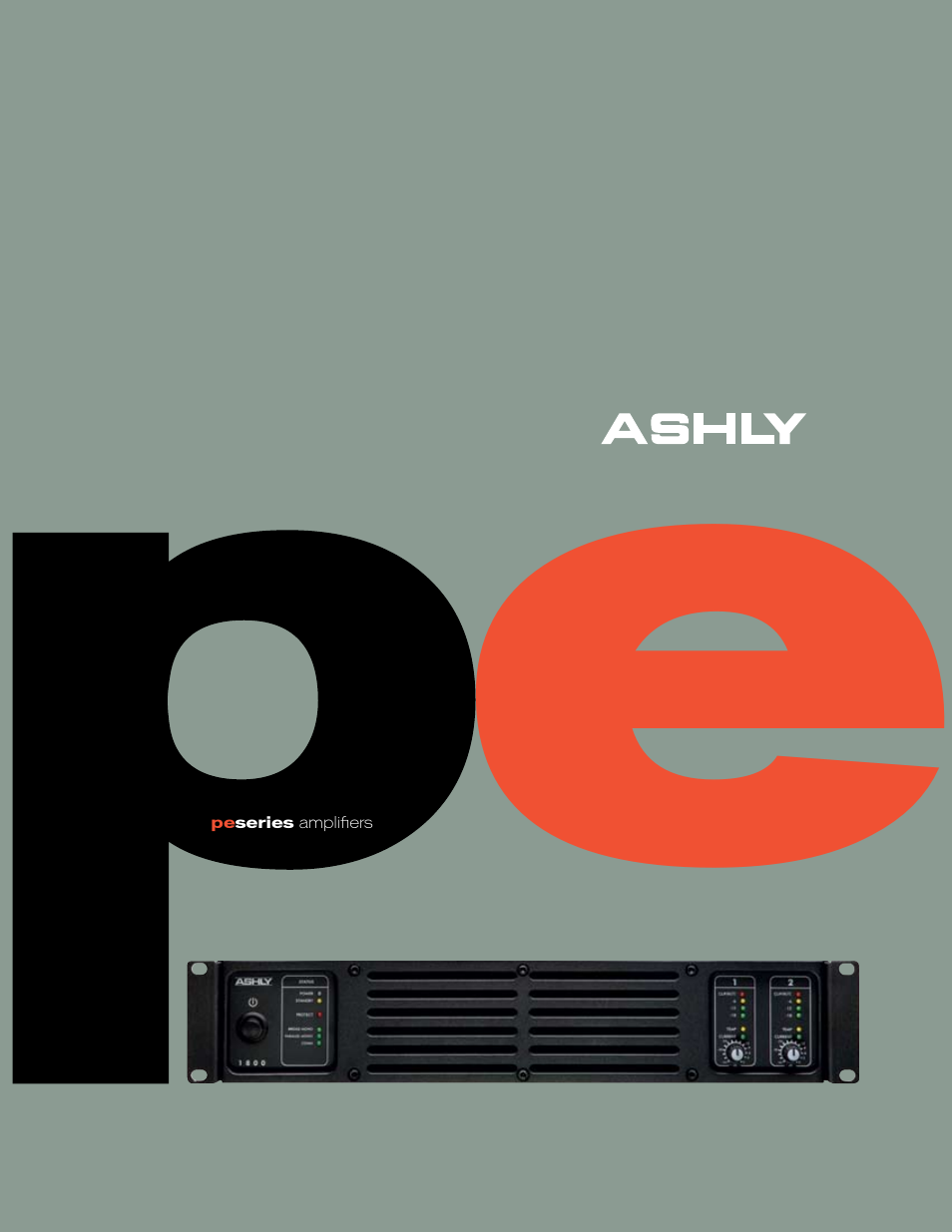 Ashly PE-Series User Manual | 6 pages