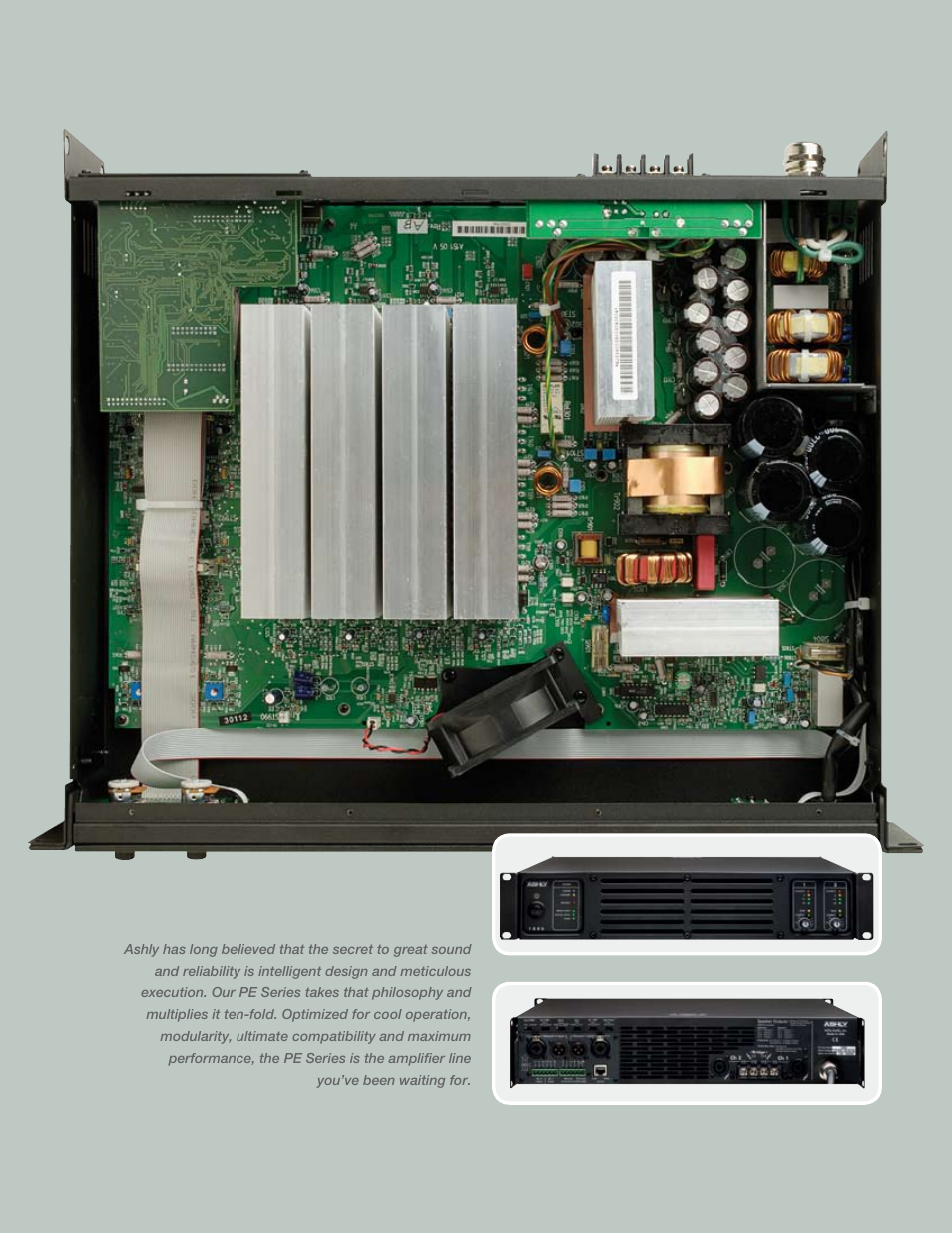 Ashly PE-Series User Manual | Page 5 / 6