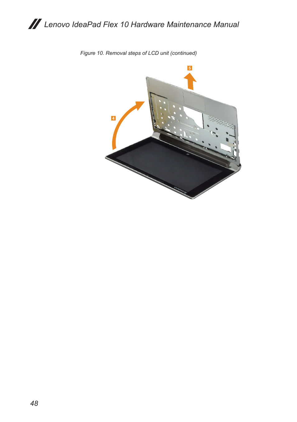 Lenovo ideapad flex 10 hardware maintenance manual | Lenovo Flex 10 Notebook Lenovo User Manual | Page 52 / 68