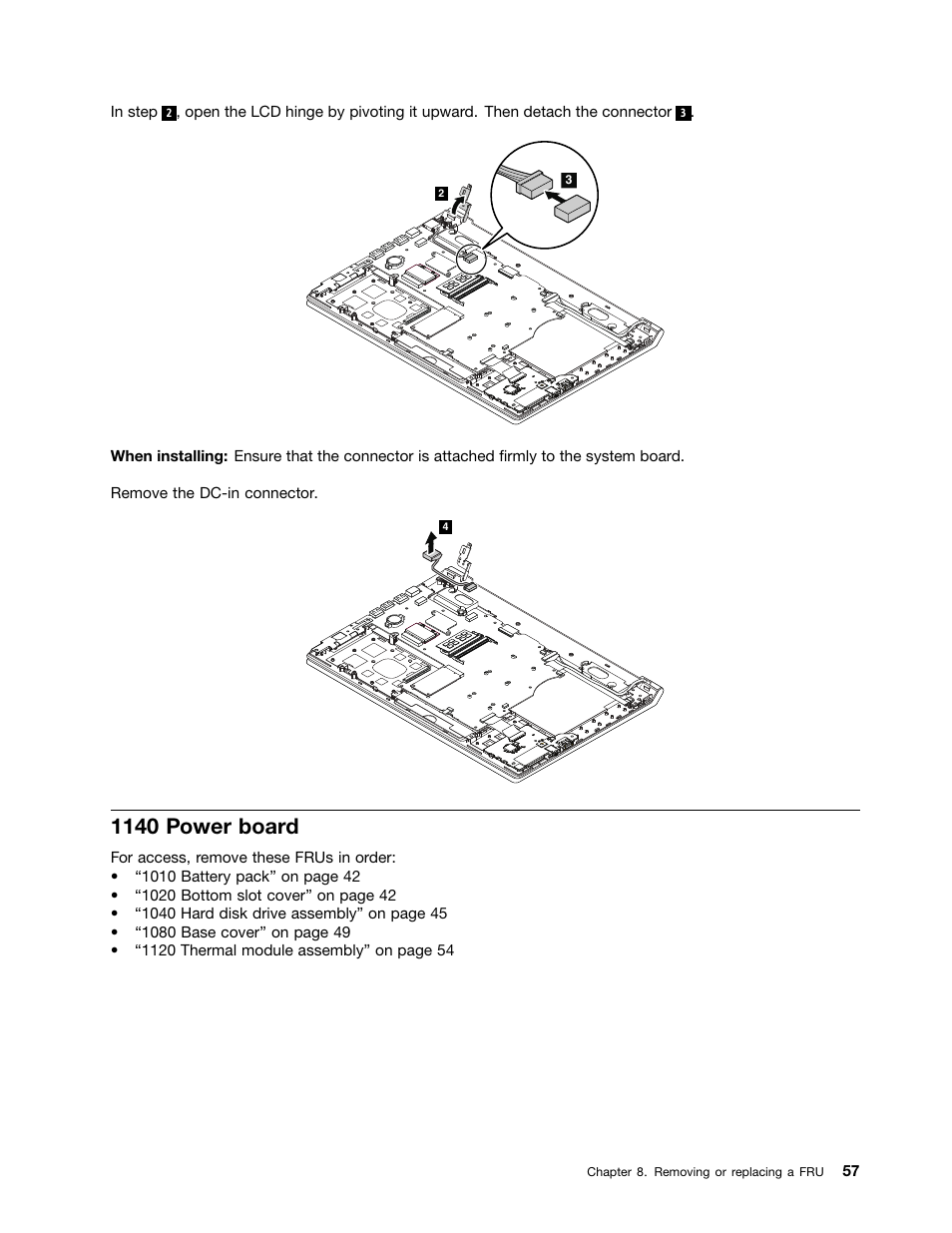 1140 power board | Lenovo M490s notebook User Manual | Page 63 / 80