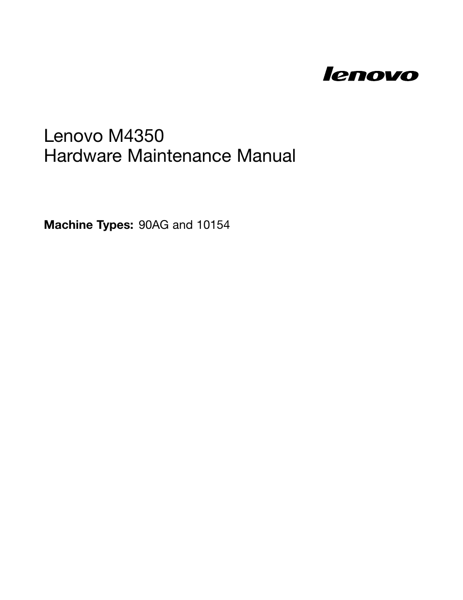 Lenovo M4350 Desktop User Manual | 120 pages