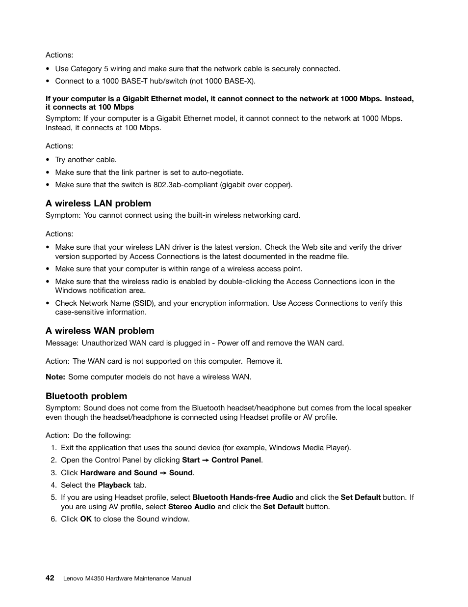 Lenovo M4350 Desktop User Manual | Page 48 / 120