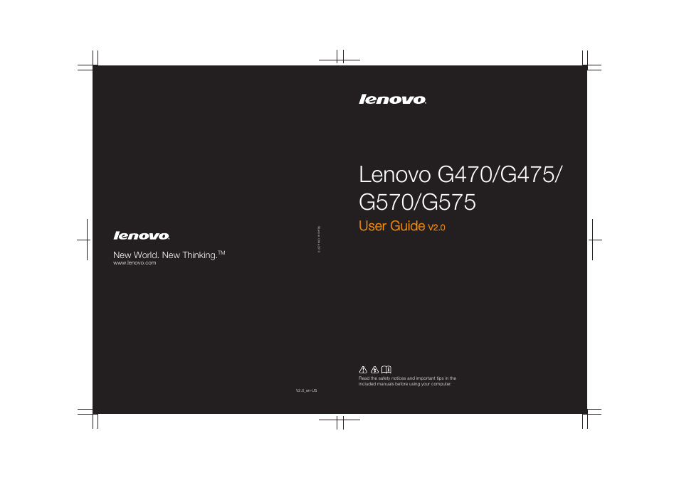 Lenovo G570 Notebook User Manual | 49 pages