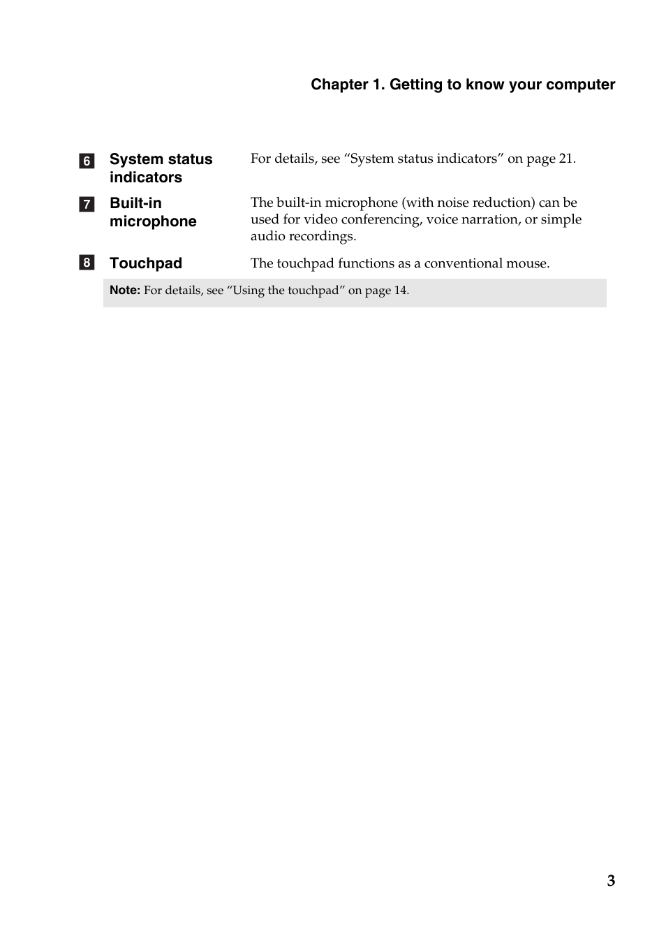 Lenovo G570 Notebook User Manual | Page 7 / 49