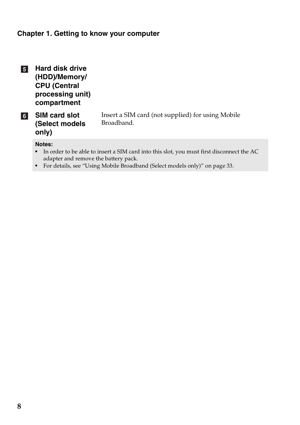 Lenovo IdeaPad Z565 User Manual | Page 12 / 72