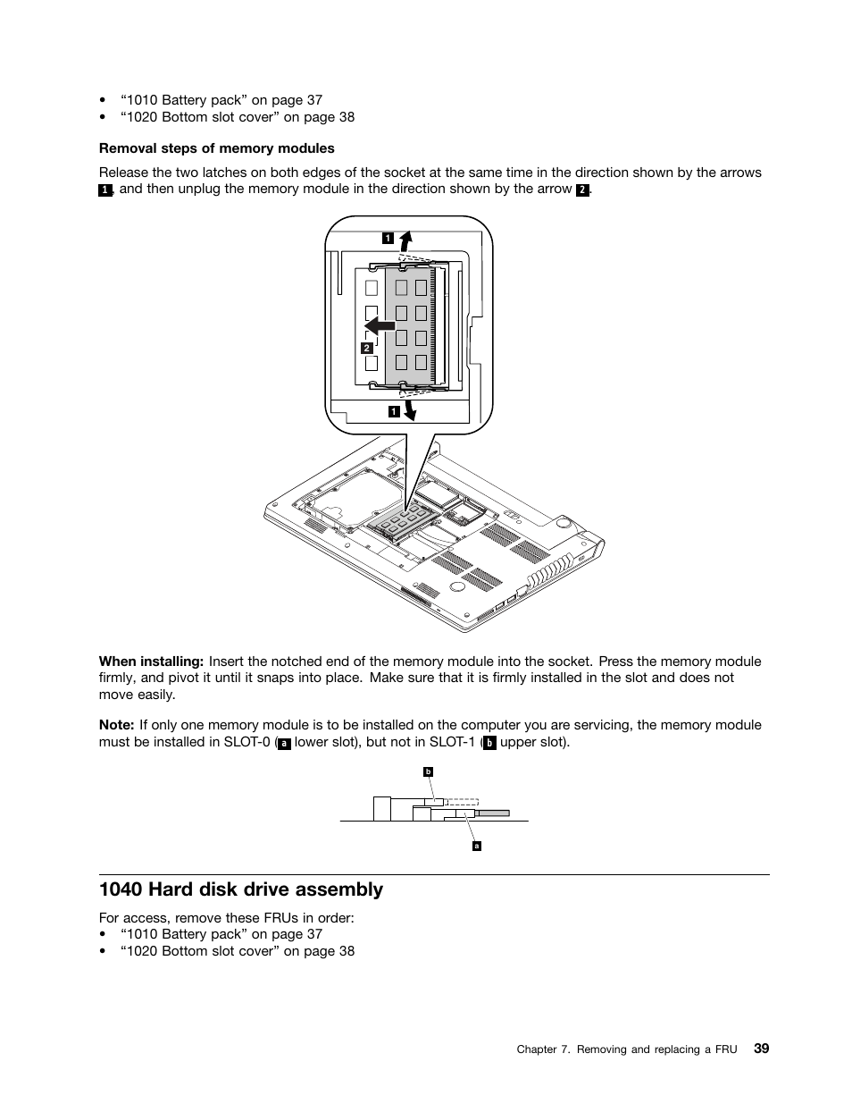 1040 hard disk drive assembly | Lenovo V480s User Manual | Page 45 / 82