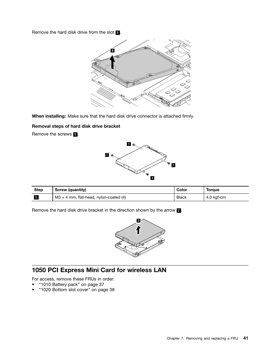 1050 pci express mini card for wireless lan | Lenovo V480s User Manual | Page 47 / 82