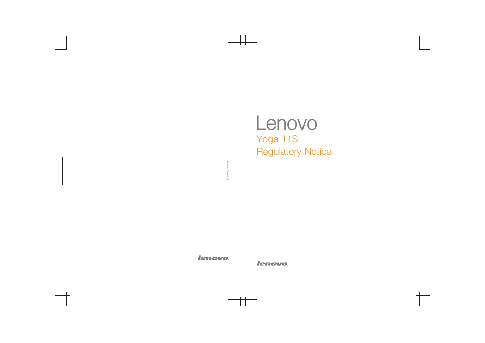 Lenovo Yoga 11s Notebook IdeaPad User Manual | 9 pages