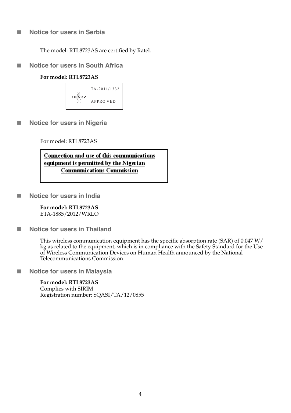 Lenovo Yoga 11s Notebook IdeaPad User Manual | Page 5 / 9