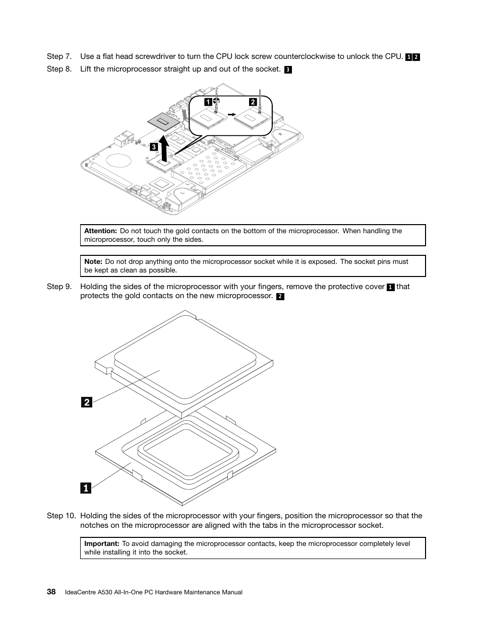 Lenovo IdeaCentre A530 User Manual | Page 44 / 73