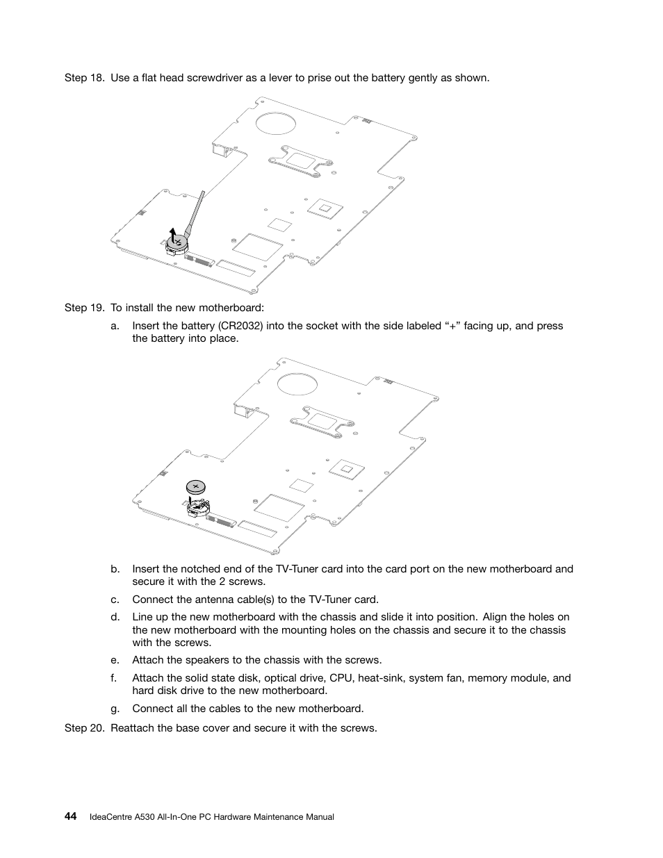 Lenovo IdeaCentre A530 User Manual | Page 50 / 73