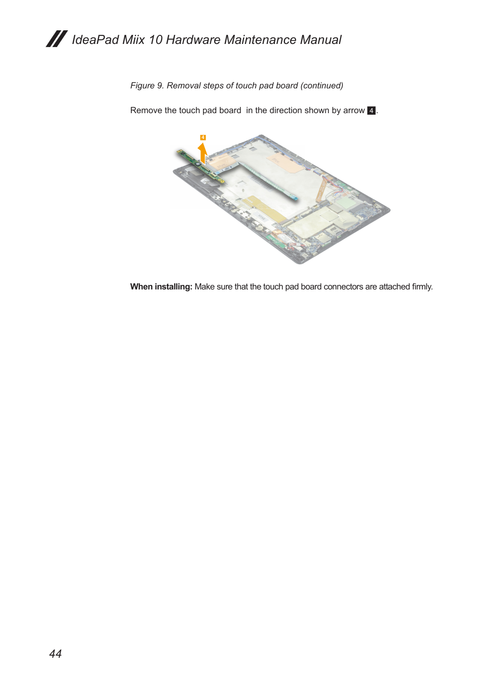 Ideapad miix 10 hardware maintenance manual | Lenovo Miix 10 Tablet IdeaPad User Manual | Page 48 / 69