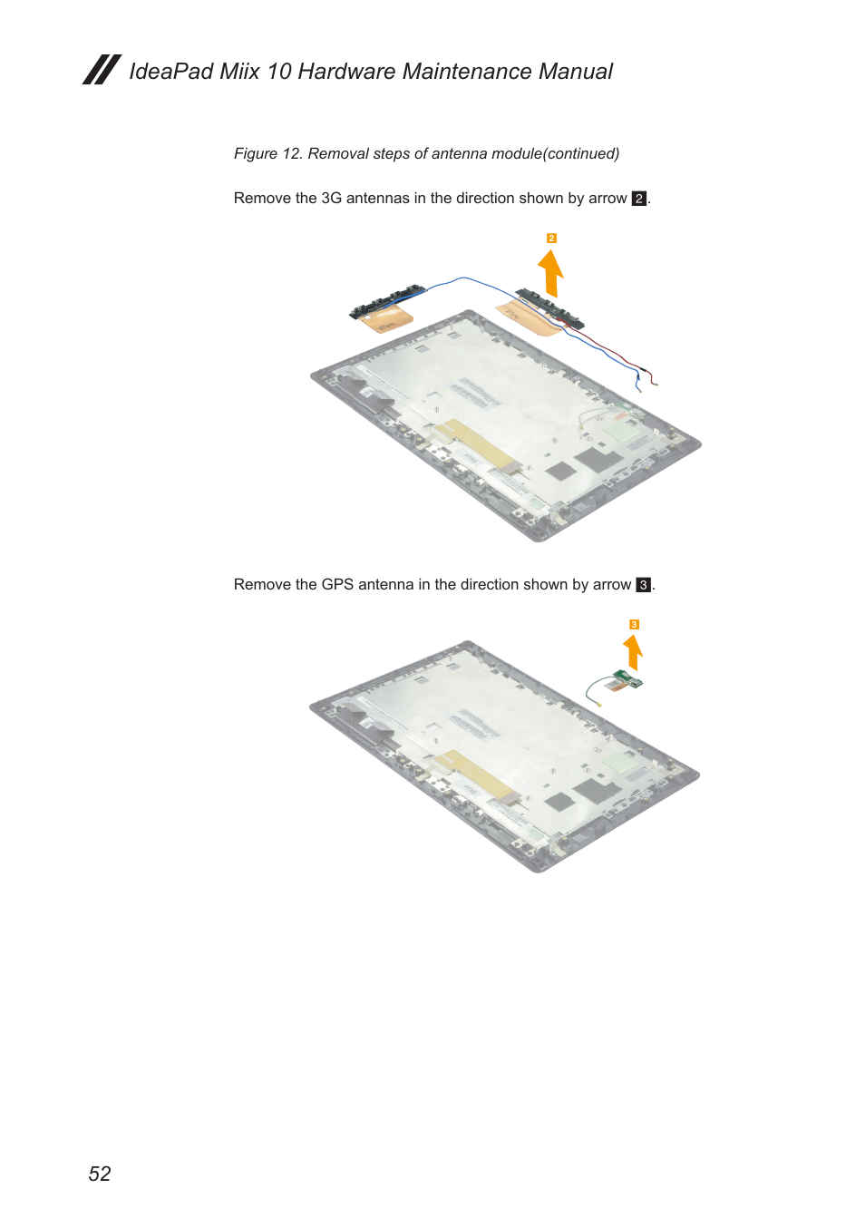 Ideapad miix 10 hardware maintenance manual | Lenovo Miix 10 Tablet IdeaPad User Manual | Page 56 / 69