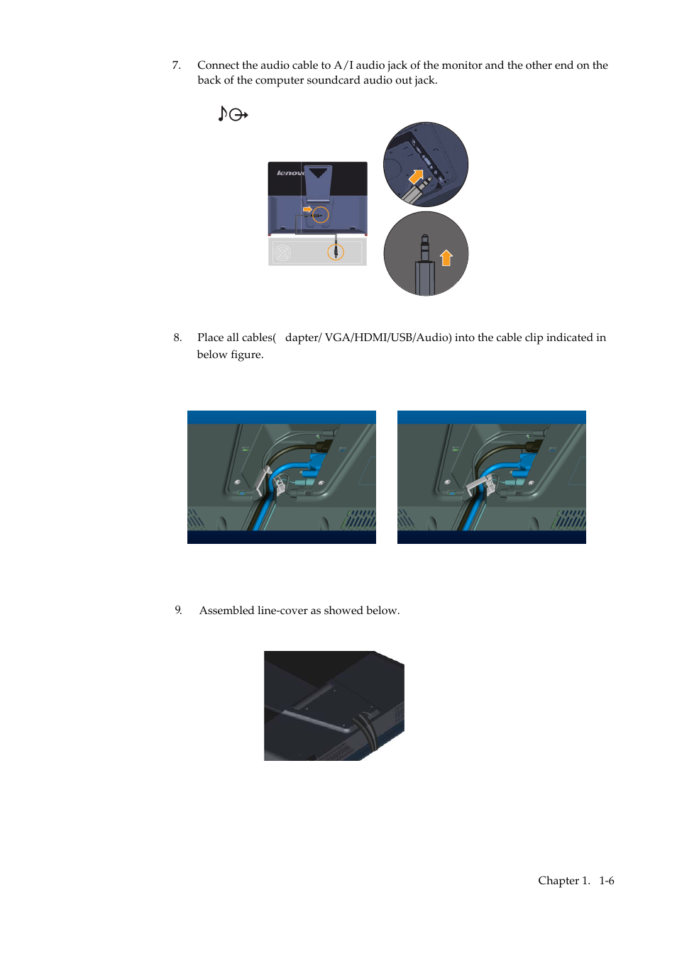 Lenovo L2461x Wide Flat Panel Monitor User Manual | Page 10 / 48