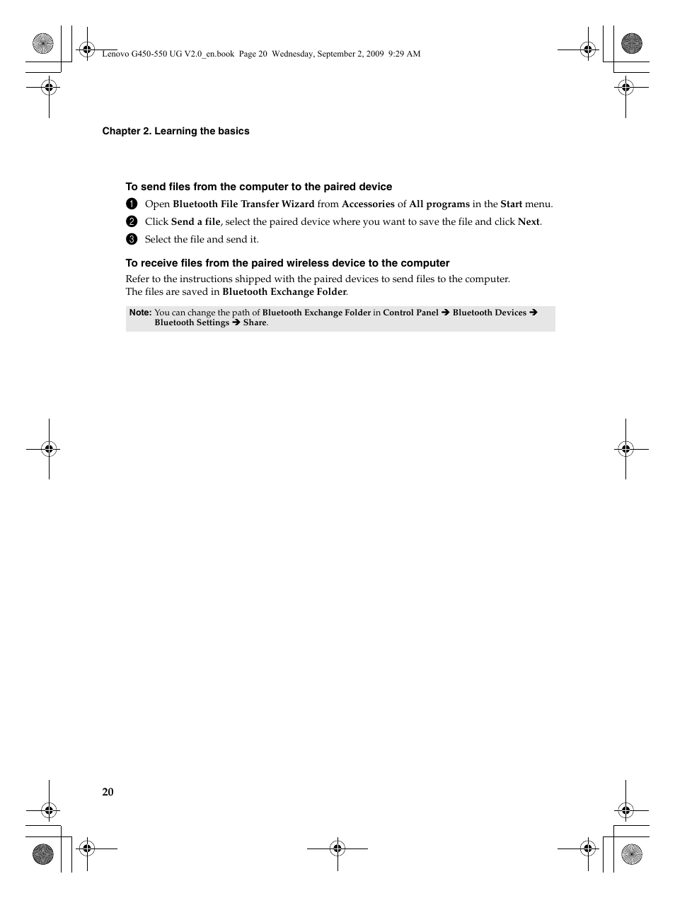 Lenovo G550 Notebook User Manual | Page 28 / 108