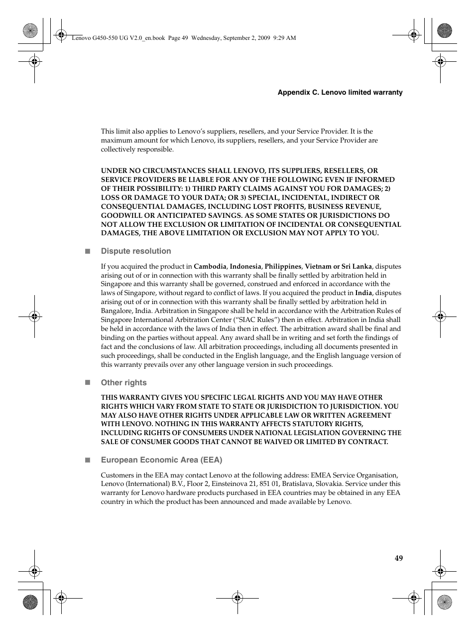 Lenovo G550 Notebook User Manual | Page 57 / 108