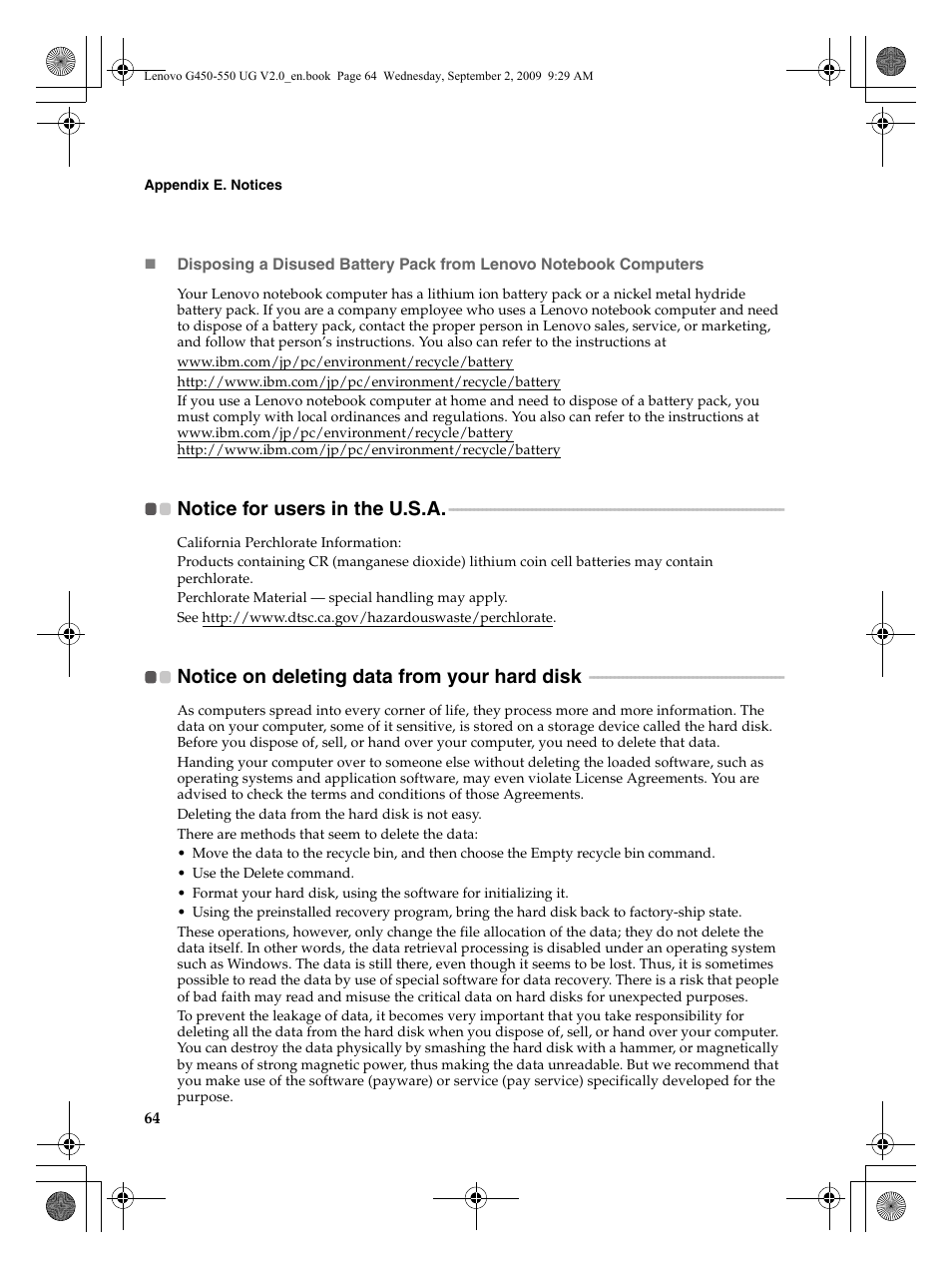 Lenovo G550 Notebook User Manual | Page 72 / 108