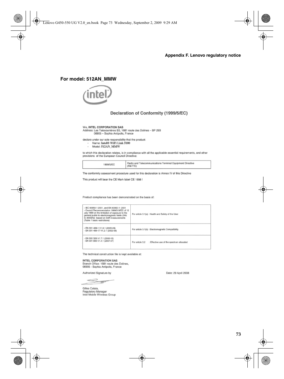 Lenovo G550 Notebook User Manual | Page 81 / 108