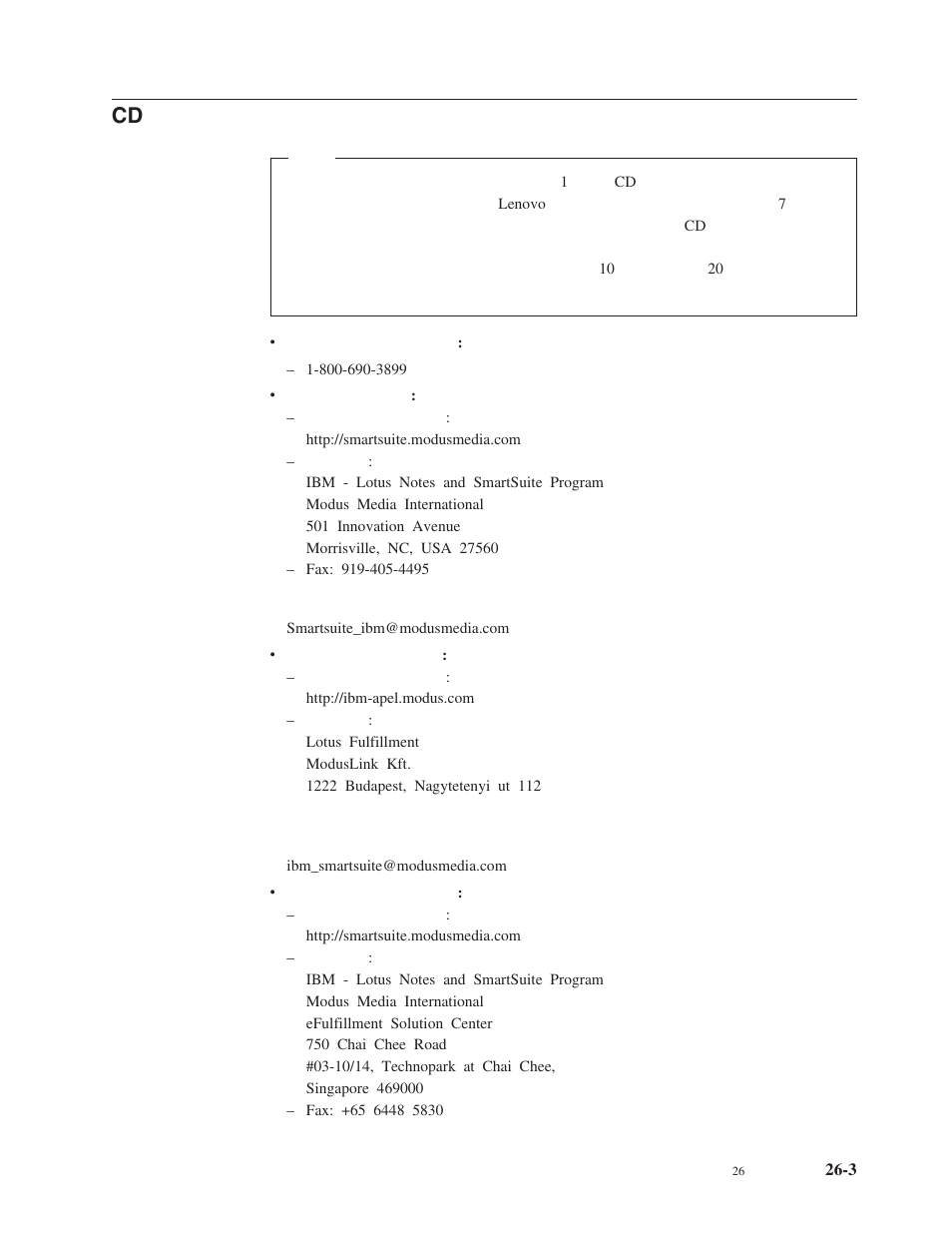 Cd の注文方法 | Lenovo 3000 S205 Desktop User Manual | Page 87 / 100