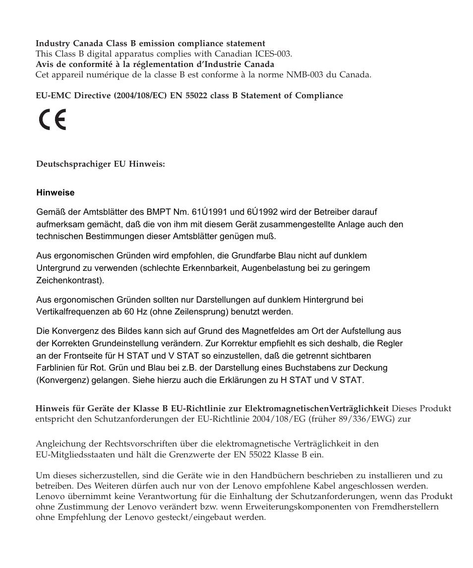 Lenovo LI2342 Wide LCD Monitor User Manual | Page 2 / 17