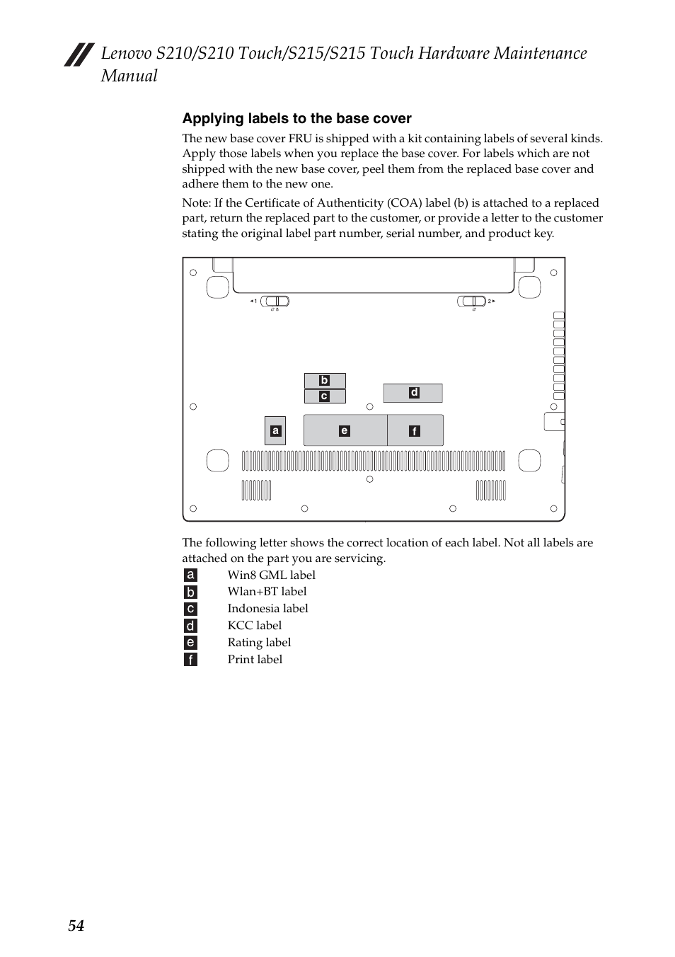 Lenovo IdeaPad S210 Touch Notebook User Manual | Page 58 / 90