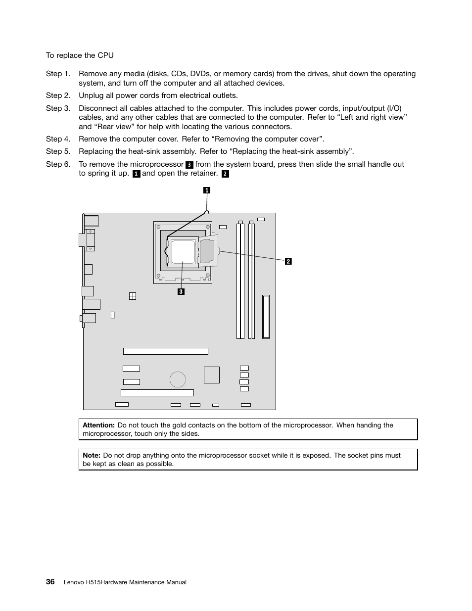 Lenovo H515 Desktop User Manual | Page 42 / 61