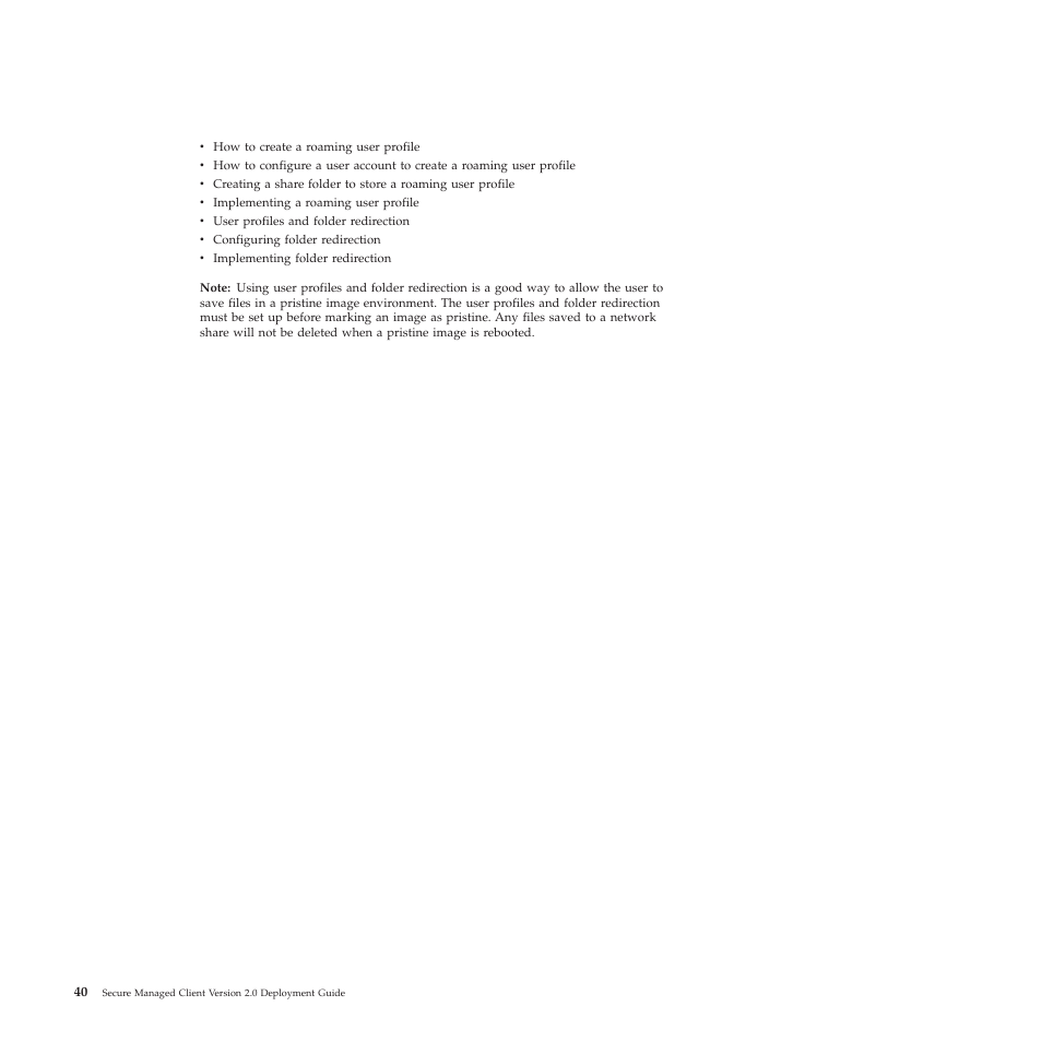 Lenovo Secure Managed Client User Manual | Page 48 / 72