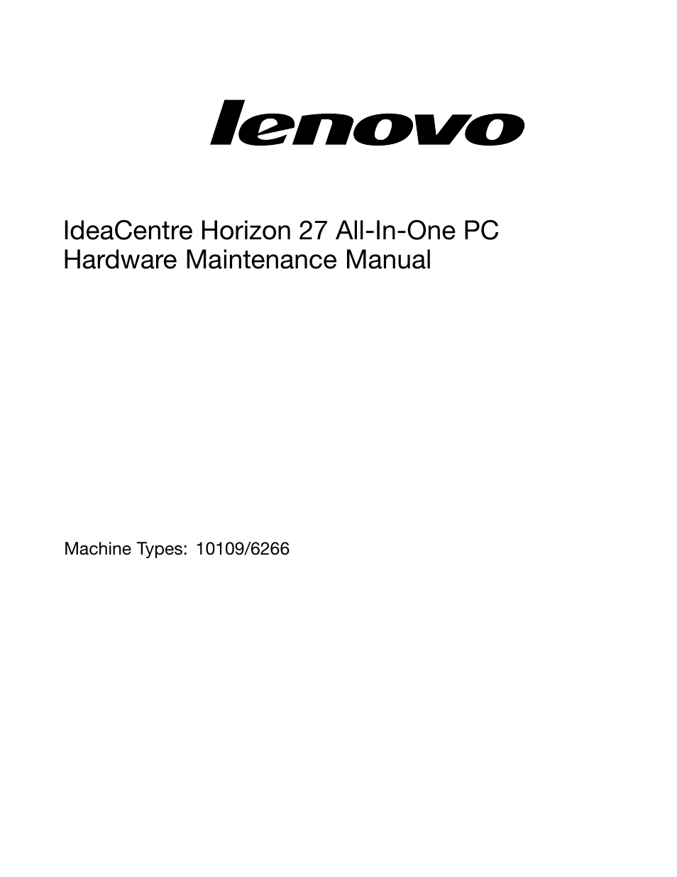 Lenovo Horizon 27 Table PC IdeaCentre User Manual | Page 3 / 55